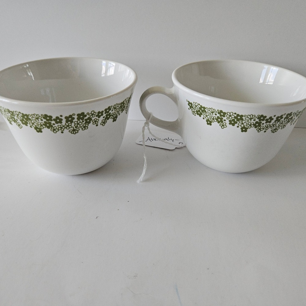 Corelle Livingware by Corning Spring Blossom Cups LOT of 4 - Tea Coffee Mug - Picture 5 of 10